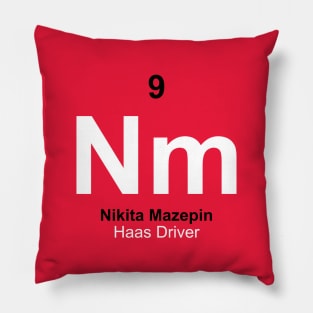 Niktia Mazepin Driver Element Pillow