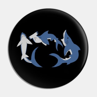 Sharks Pin