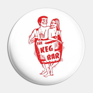 The Keg Bar Retro Defunct Tavern Pin