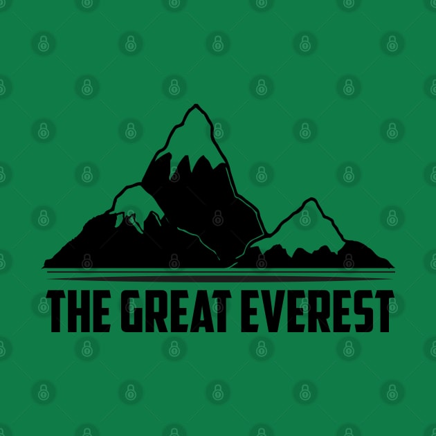 the great everest t-shirt by adouniss