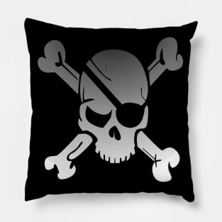 Halloween Dead Pirate Skull Pillow