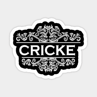 Sports Cricket Magnet