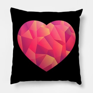 Fractal Heart Pillow