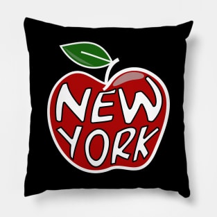 New York Big Apple Pillow