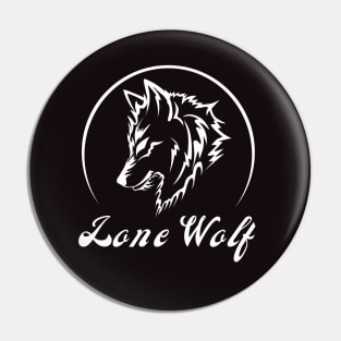 The wolf Pin