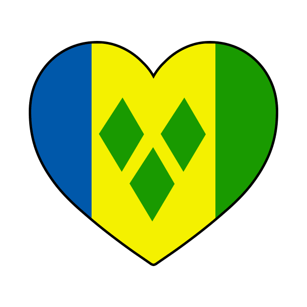 Heart - Saint Vincent and the Grenadines by Tridaak