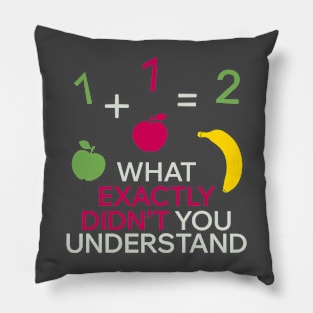 What exactly didn’t you understand? Pillow