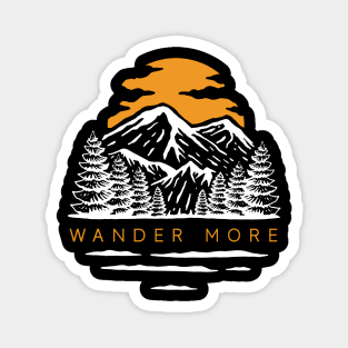 Wander More Magnet