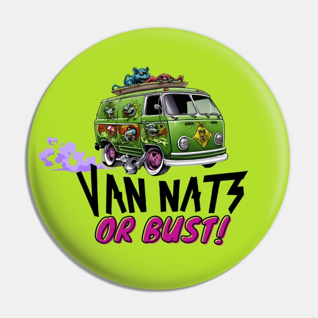 Van Nats Or Bust (V3) Pin by NextGenVanner