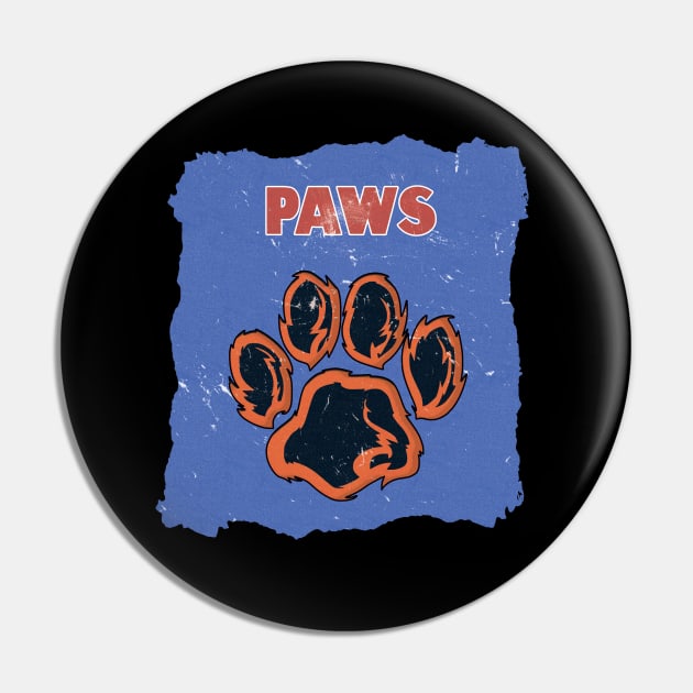 Paws Jaws Pin by Hmus