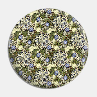 John Henry Dearle Seaweed Pattern in Original Colors Pin