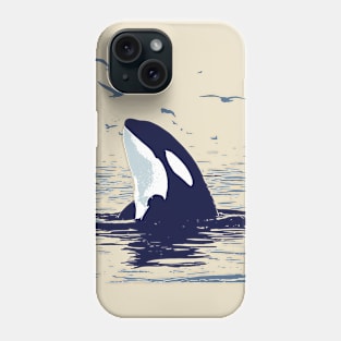 Whale Watcher Phone Case