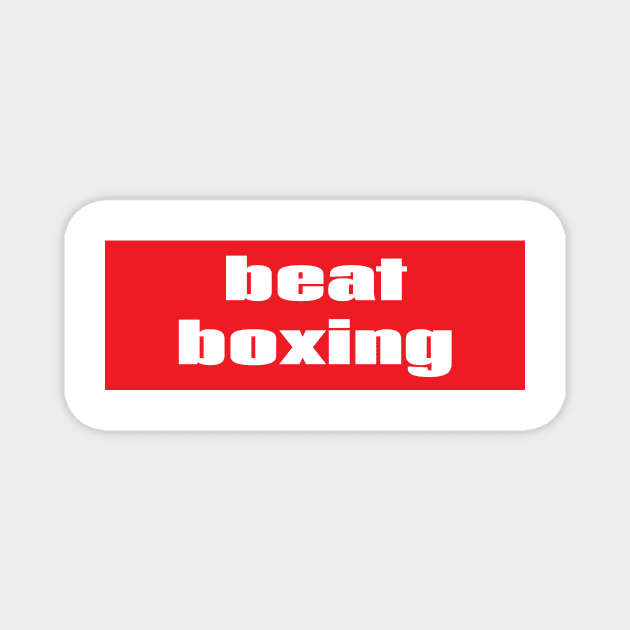 Beatboxing Magnet by ProjectX23Red