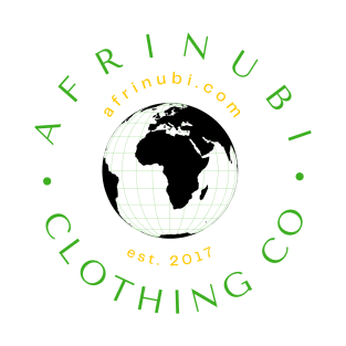 Afrinubi Clothing Company Logo - Jamaican Colors T-Shirt