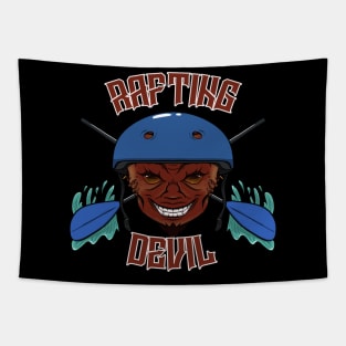 Rafting Devil Tapestry