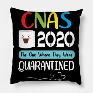 Cnas Toilet Paper Face 2020 The One Where They Were Quarantined Fighting Coronavirus 2020 Pillow