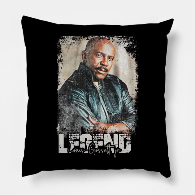 Louis-Gossett-Jr Pillow by Aona jonmomoa