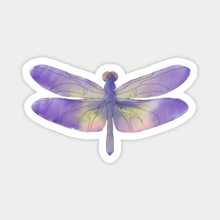 Dragonfly Watercolor Magnet