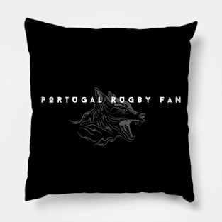 Minimalist Rugby #016 - Portugal Rugby Fan Pillow