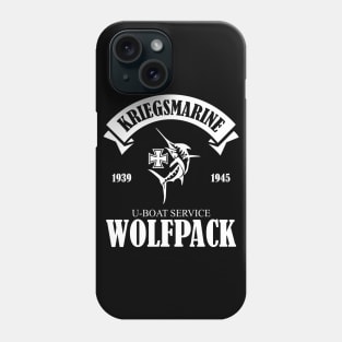 Kriegsmarine U-boat Service Wolfpack Phone Case