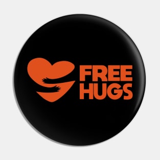 Free Hugs Pin