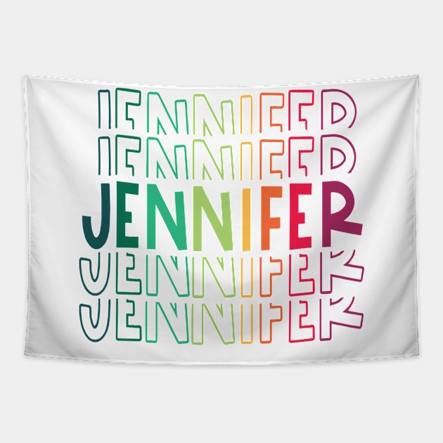 JENNIFER Tapestry by Motiejus