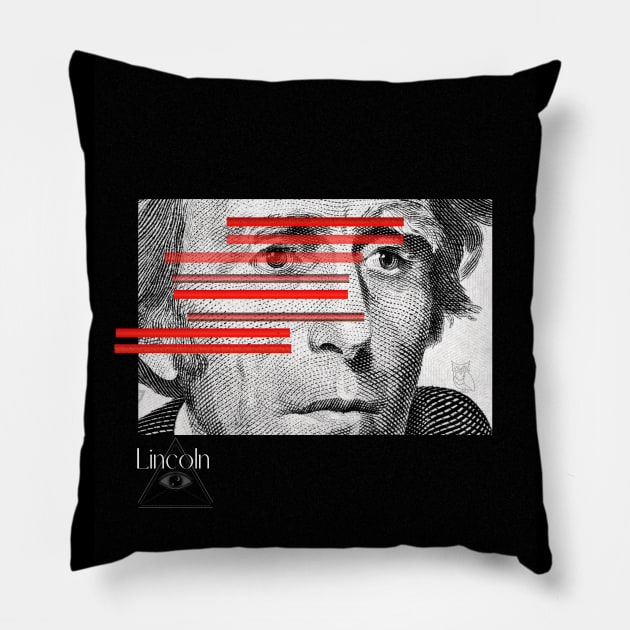 Lin.coln Pillow by greensweetleaves