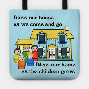 Bless This Little Yellow House Tote