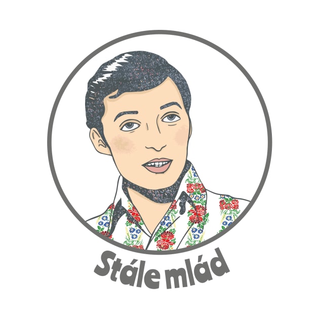 Karel Gott stale mlad by Naty Design Prague