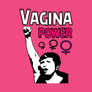 Cool Feminist, Vagina Power, Woman Rights T-Shirt