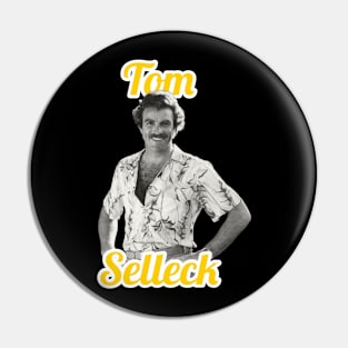 Tom Selleck Pin