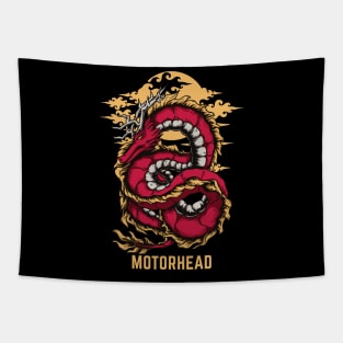 Flying Dragon Motorhead Tapestry