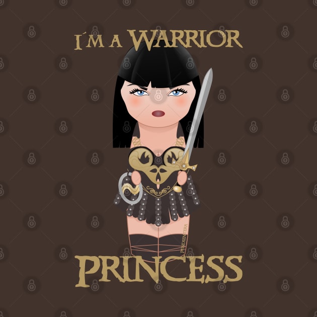 I´m a warrior princess - Xena by Pendientera