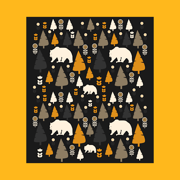 Bears in the forest by CocoDes