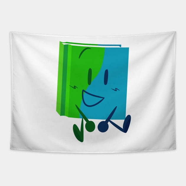 Book (BFDI) Tapestry by PuppyRelp