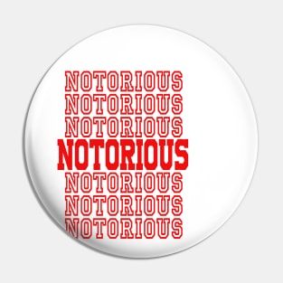 Notorious like Ruth Bader Ginsburg RBG Political Feminist Notorious RBG Ruth Bader Ginsburg Apparel Pin