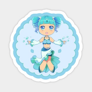 Magical Girl Mermaid Magnet