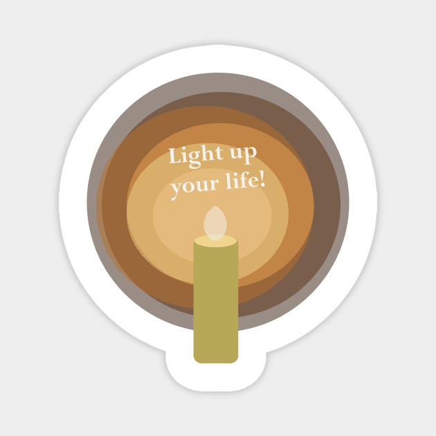 Candle Magnet by dddesign