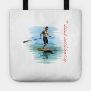 Standup paddleboarding Tote