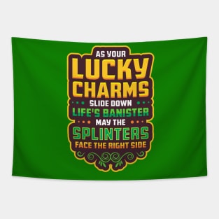 Luck of The Irish - Irish Prayer - Funny Tapestry