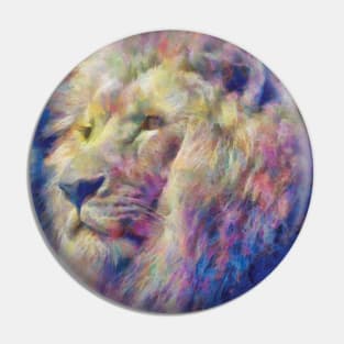 Lion Portrait Pin