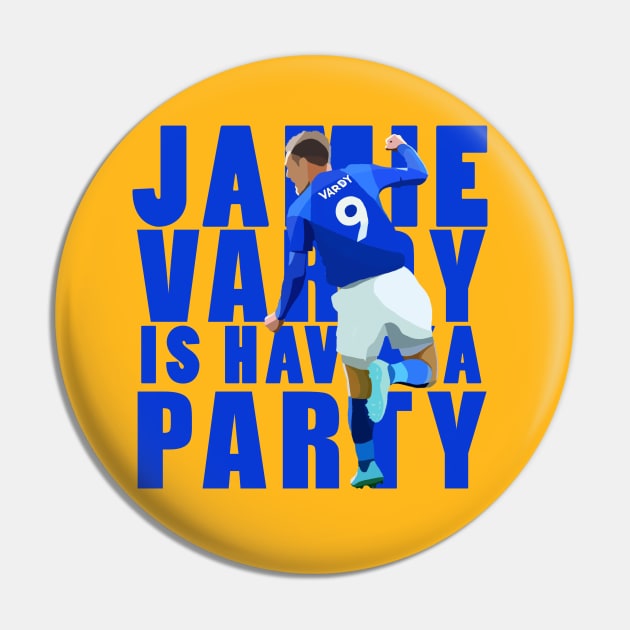 Jamie Vardy Pin by Webbed Toe Design's