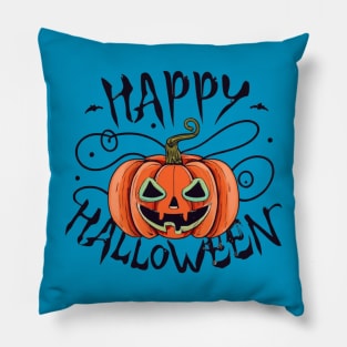 Vintage Halloween Pumpkin 2023. Halloween 2023 Pillow