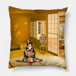 The Tears of Madama Butterfly Pillow