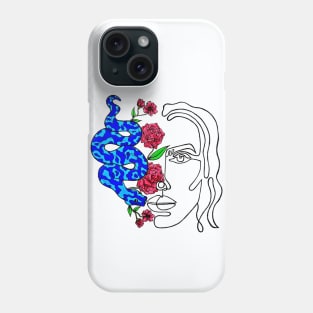 Line Portrait Phone Case