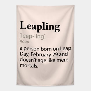 Leapling Definition, Leap Year Gift Funny Leaper Shirt Leap Bday Tshirt Leap Year Baby Leap Year Miracle 2024 Leaper Crewneck Leapling Tapestry