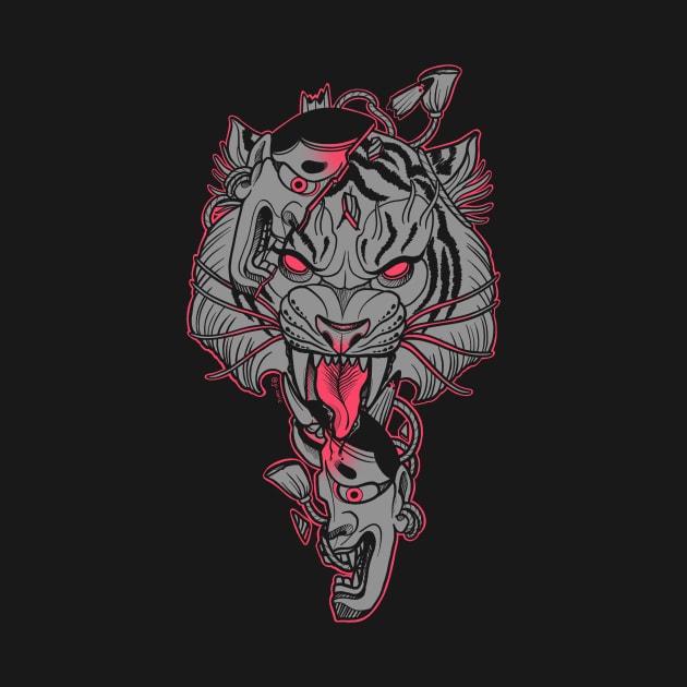 Tiger hannya by Jocoric