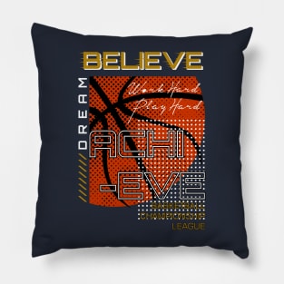 Basketball Champion League Pillow