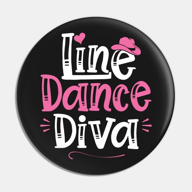 Line Dance Diva - Western Country Dancing print Pin by theodoros20