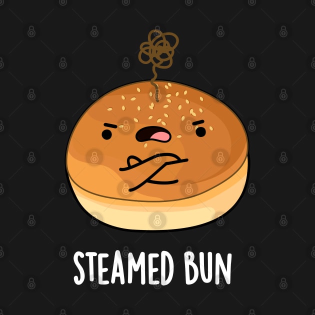 Steamed Bun Cute Food Pun by punnybone